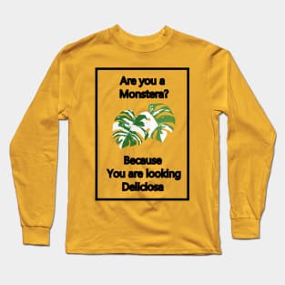 Monstera Deliciosa Long Sleeve T-Shirt